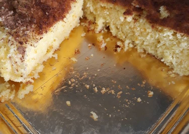 Bizcocho de naranja en microondas con Thermomix
