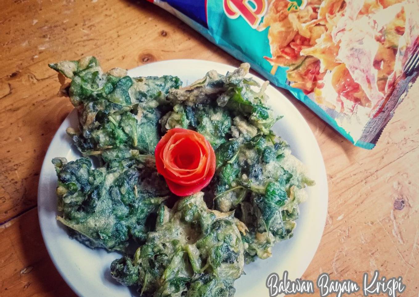 Resep Bakwan Bayam Krispi, Enak Banget