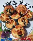 #127 Muffin di ricotta e mirtilli senza glutine