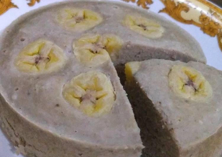 Resep Unik Cake pisang oatmeal kukus Lezat Mantap