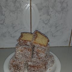 Lamingtons A picture of Lamingtons.