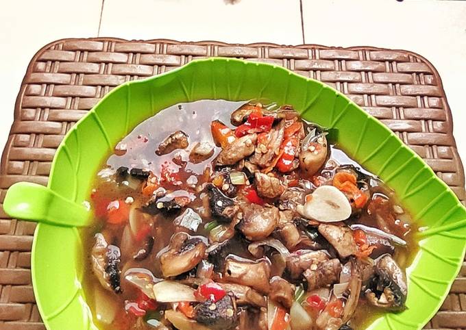 Cara Memasak Resep Tumis Jamur Champignon Pedas