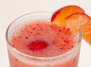 A picture of plum smoothie