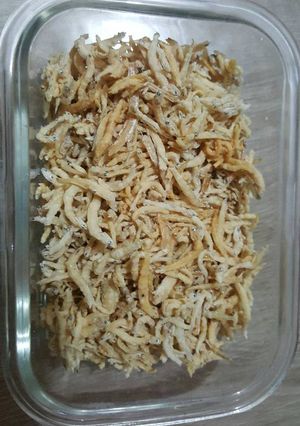 Foto resep Teri Medan Garing tanpa minyak