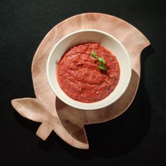 Beetroot tomato chutney A picture of Beetroot tomato chutney.