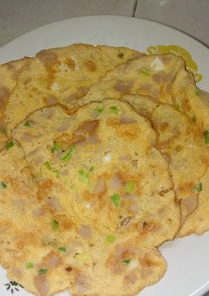 Foto resep Telur dadar sosis