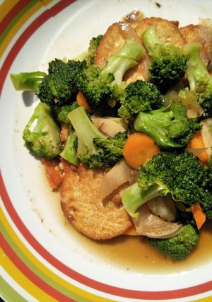 Foto resep Tumis Tofu Brokoli Wortel