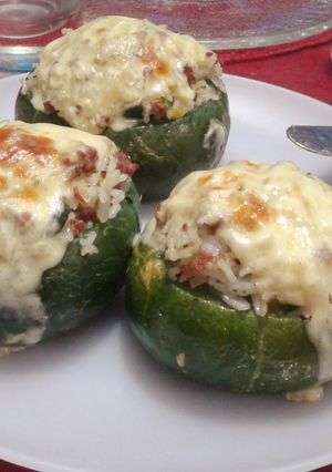 Una foto de Zapallitos rellenos♥