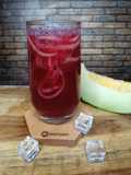 Es Melon Sirup Buah Naga