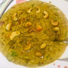 A picture of Oats with chicken 65 in my style.