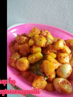 Foto resep Telur Puyuh Kentang Balado