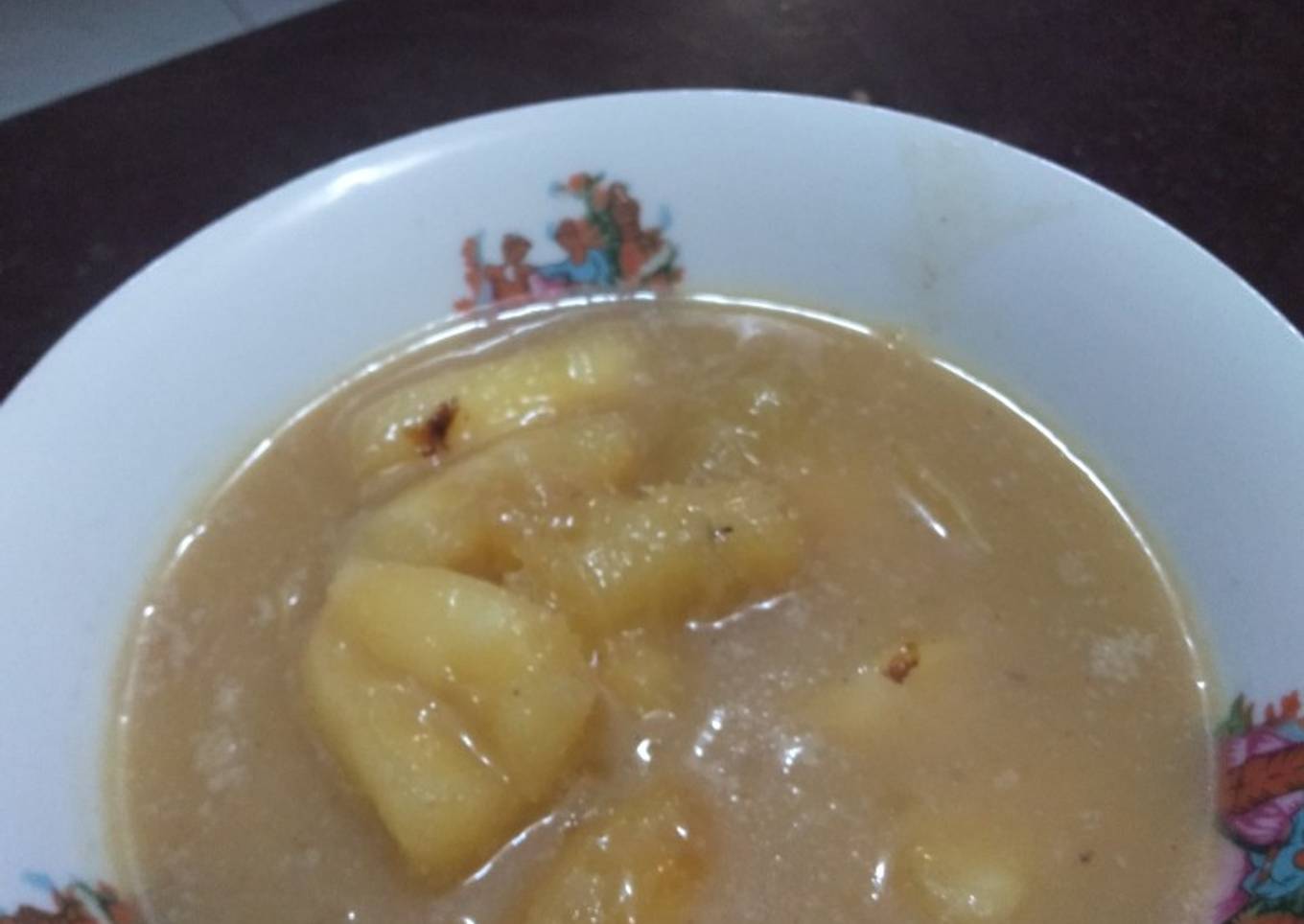 Kolak bubur singkong