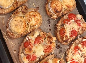 Une photo de Bruschetta de Chèvre Chaud au Miel et Tomates Cerises