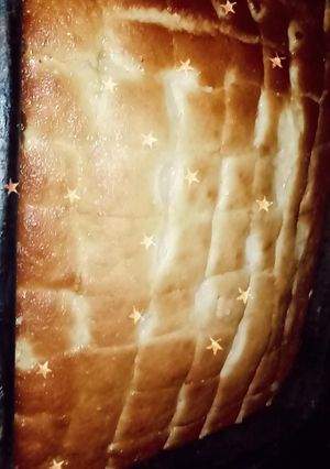 Una foto de Torta con crema pastelera 💫