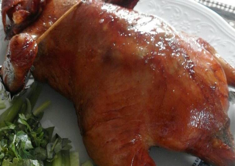 Bagaimana Menyiapkan Roasted Peking Duck #stepbystep Super Lezat