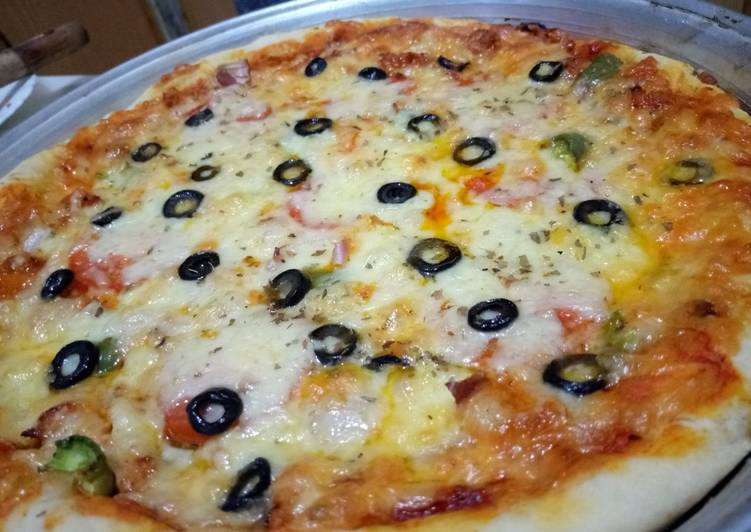 Recipe: Appetizing Chicken Tikka Pizza