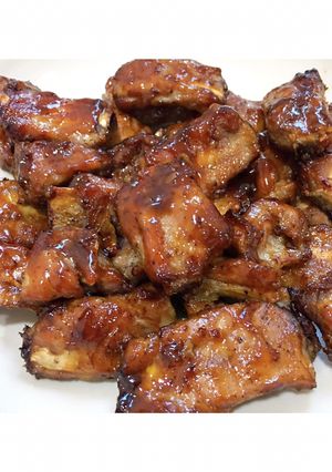 รูปของ ซี่โครงหมูอบซอสบาร์บีคิว