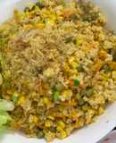 Cơm chiên trứng muối chà bông