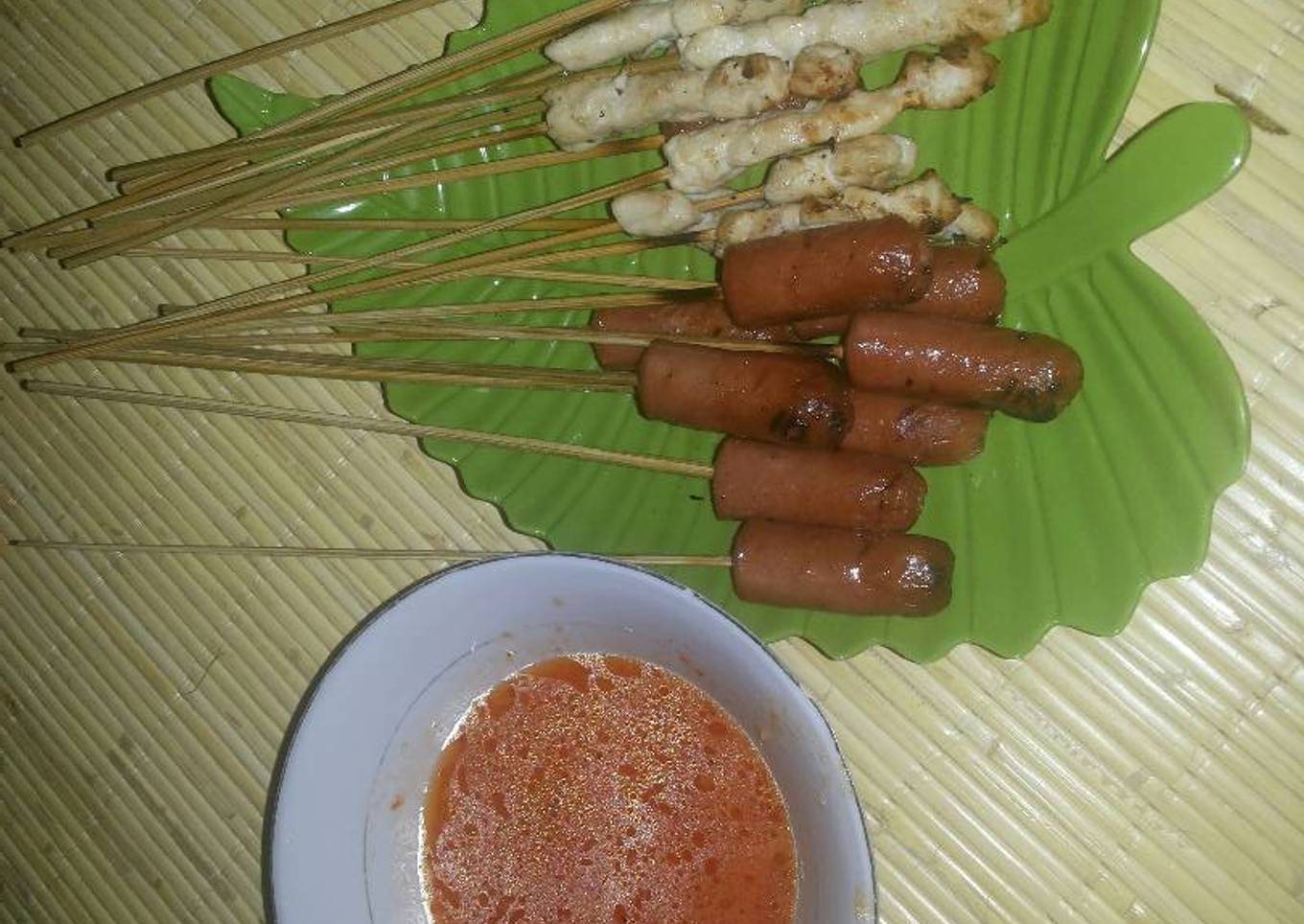Sate Taichan Sosis Panggang