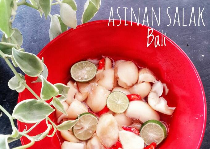 Resep Asinan Salak Khas Bali Oleh Syahara Kitchen Cookpad