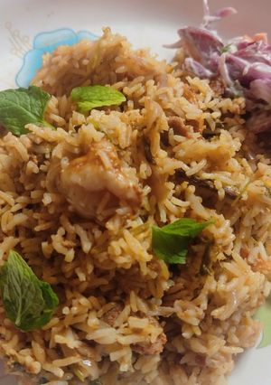 கிராண்ட் சீரகச்சம்பா மட்டன் பிரியாணி (Mutton biryani recipe in tamil) செய்முறை முக்கிய புகைப்படம்