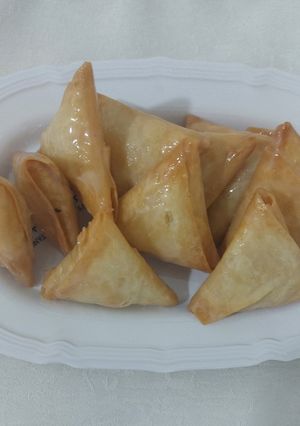 صورة لوصفة ميني سمبوسه حلوه بالجبن