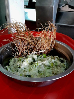 Una foto de Salsa de puerro