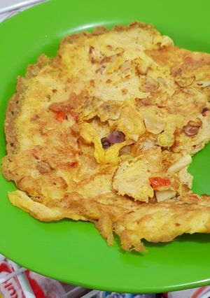 Foto resep Telor Dadar Kepiting