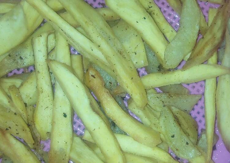 Steps to Prepare Ultimate Sweet potato fries