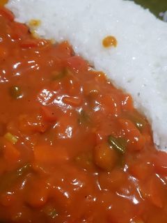 Una foto de Curry de vegetales Camila
