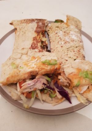 A picture of Chicken Shawarma.