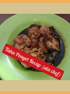 Foto resep Tahu Penyet Kecap (ala chef)