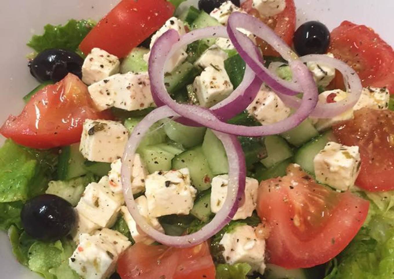 Step-by-Step Guide to Make Any-night-of-the-week Salade grecque 🥗🇬🇷