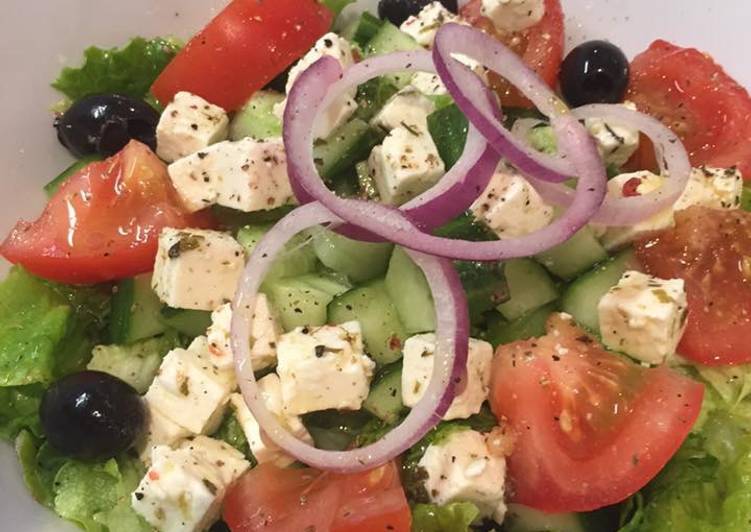Recette Des Salade grecque 🥗🇬🇷