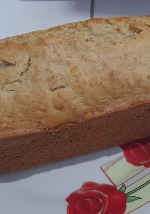 Una foto de Budín de bananas