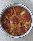 My Yaya’s Gemista (stuffed tomatoes with rice)