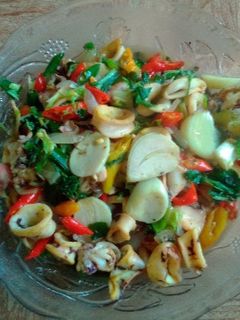 Foto resep Tumis Cumi Basah