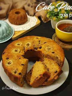Foto resep 161. Cake Pisang Gula Palm