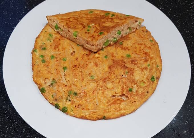 Recipe of Perfect Frittata di spaghetti