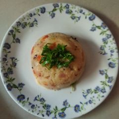 A picture of Tomato Upma.