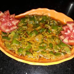 A picture of Malai Shimla Mirch.