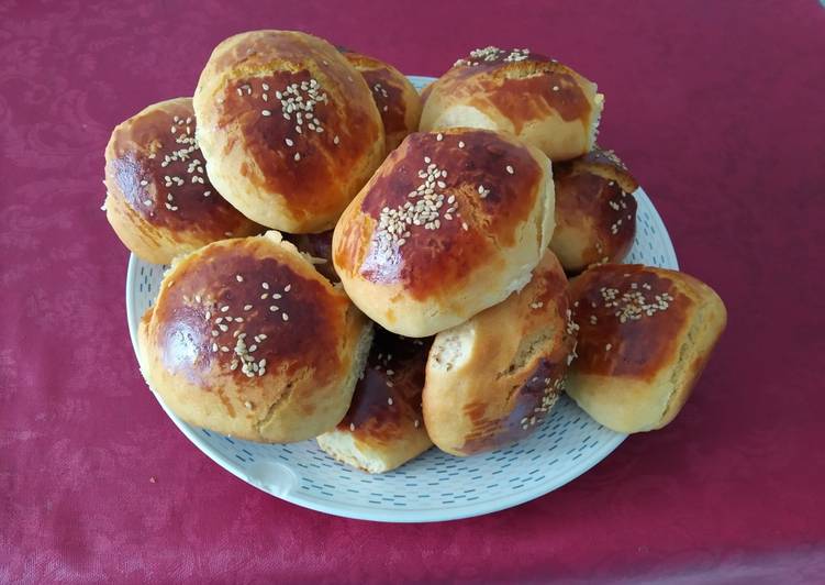 Bollos de leche deliciosos