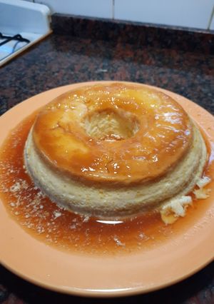 Una foto de Flan caserito, una delicia!
