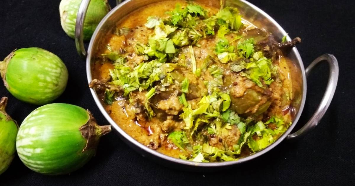 Stuffed eggplant curry Recipe by Sandeepa Dwivedi Cookpad