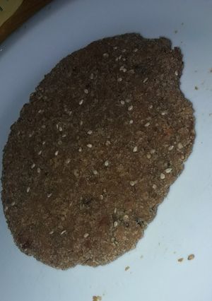 Una foto de Milanesa de soja texturizada