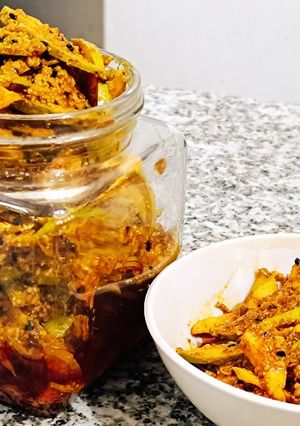 A picture of Instant Mango Pickle.