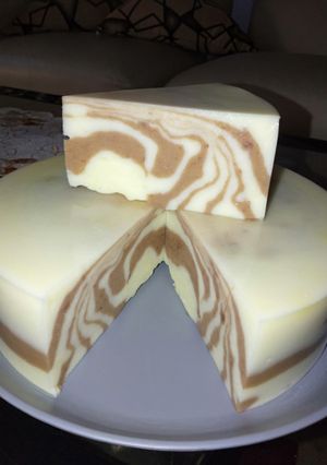 Foto resep 86.Puding busa zebra