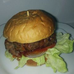 A picture of Beef burger.