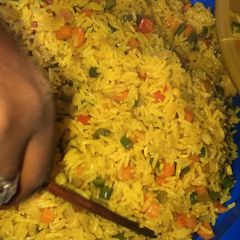 A picture of Vegetables rice.