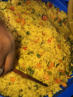 A picture of Vegetables rice.